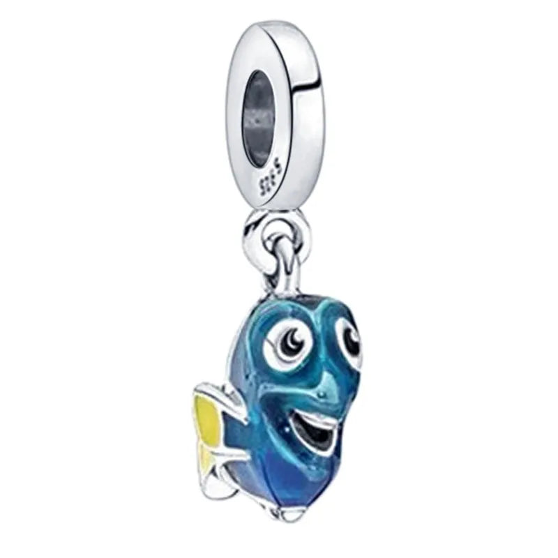 חרוזי דיסני כסף סטרלינג 925 – תוספת יוקרתית וצבעונית לצמיד